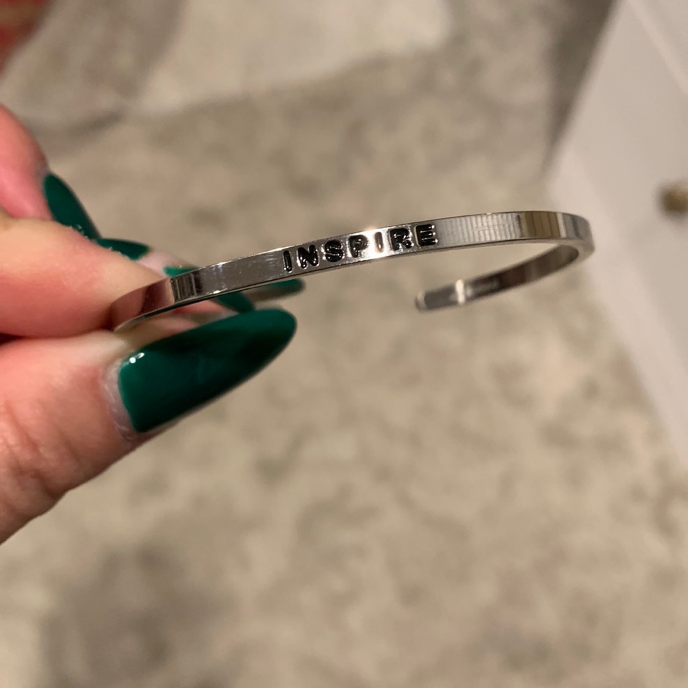 Mantraband inspire bangle bracelet